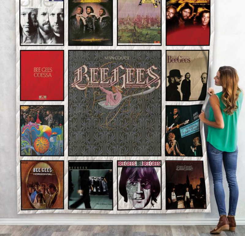 Bee Gees Album 3D Quilt Blanket