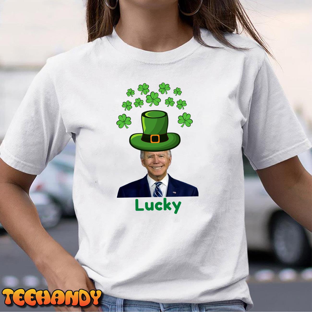 Biden St Patricks Day Shirt, FJB St Patricks T Shirt, Saint Patricks Shirt