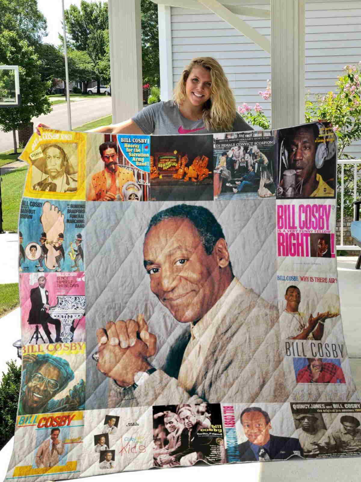 Bill Cosby 3D Quilt Blanket