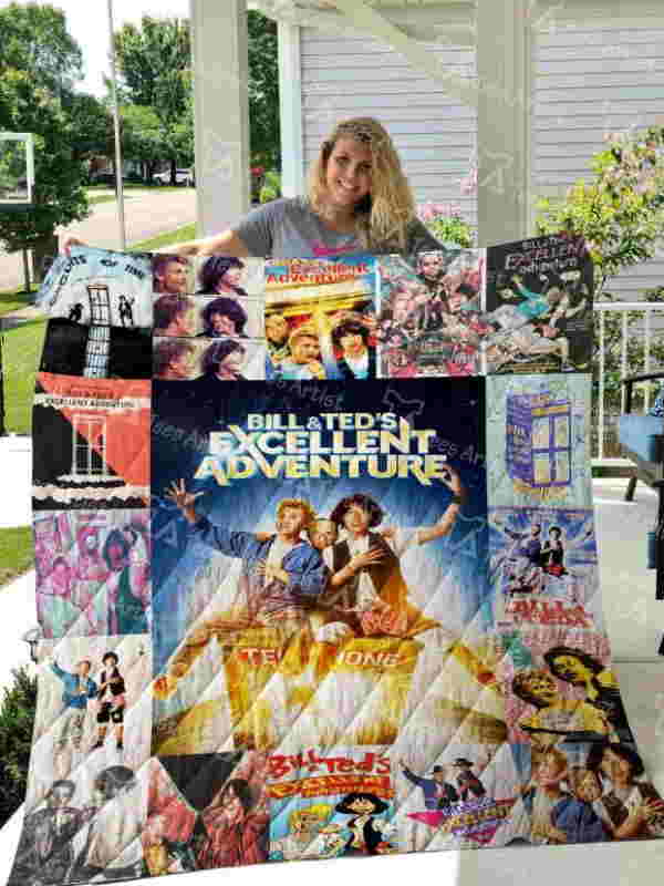 Bill Ted’S Excellent Adventure 3D Quilt Blanket