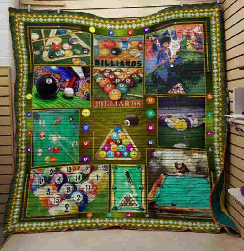 Billard Lover Quilt Blanket