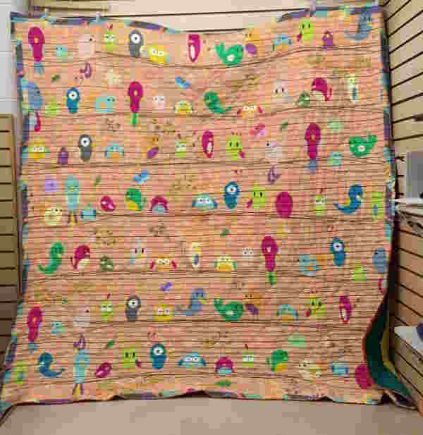 Bird Colorfull 3D Quilt Blanket