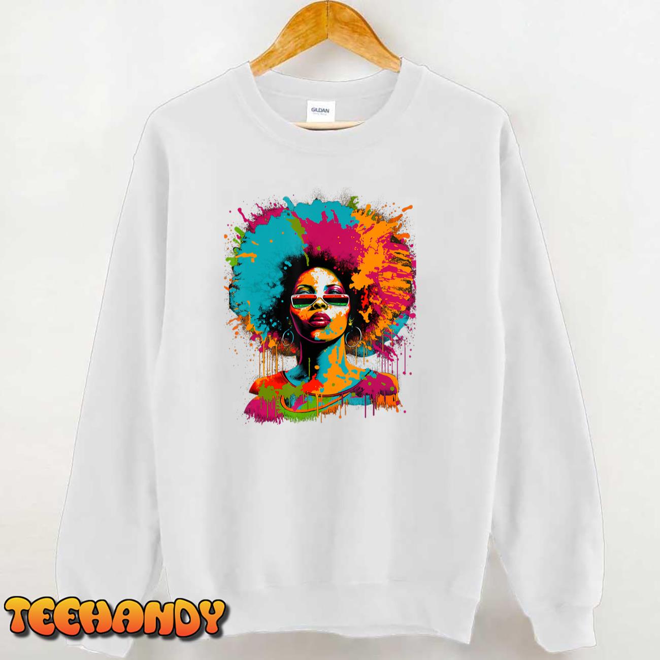 Black History Month African American Black Queen Juneteenth T-Shirt