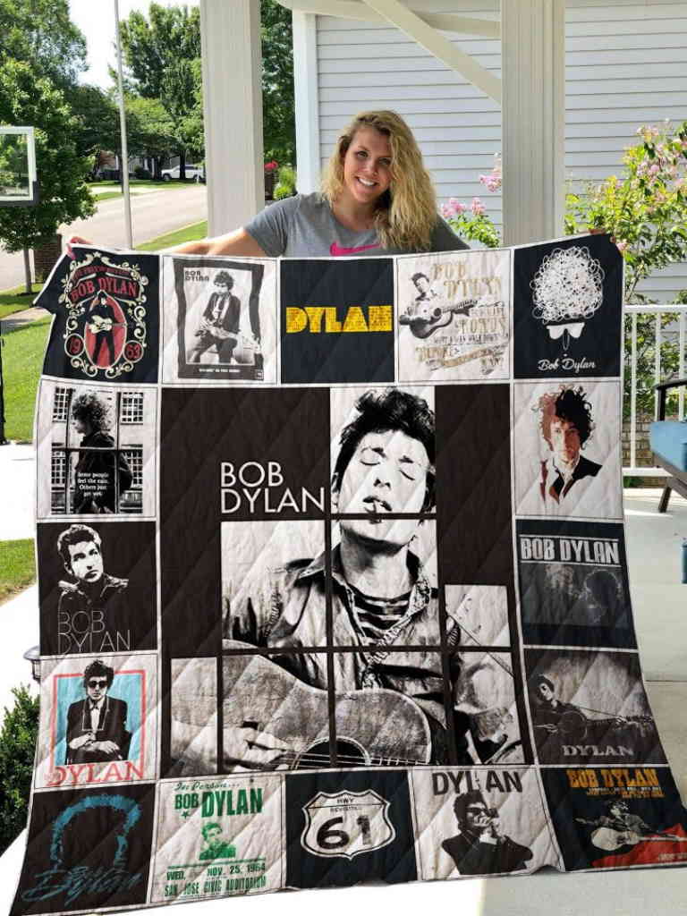 Bob Dylan Quilt Blanket