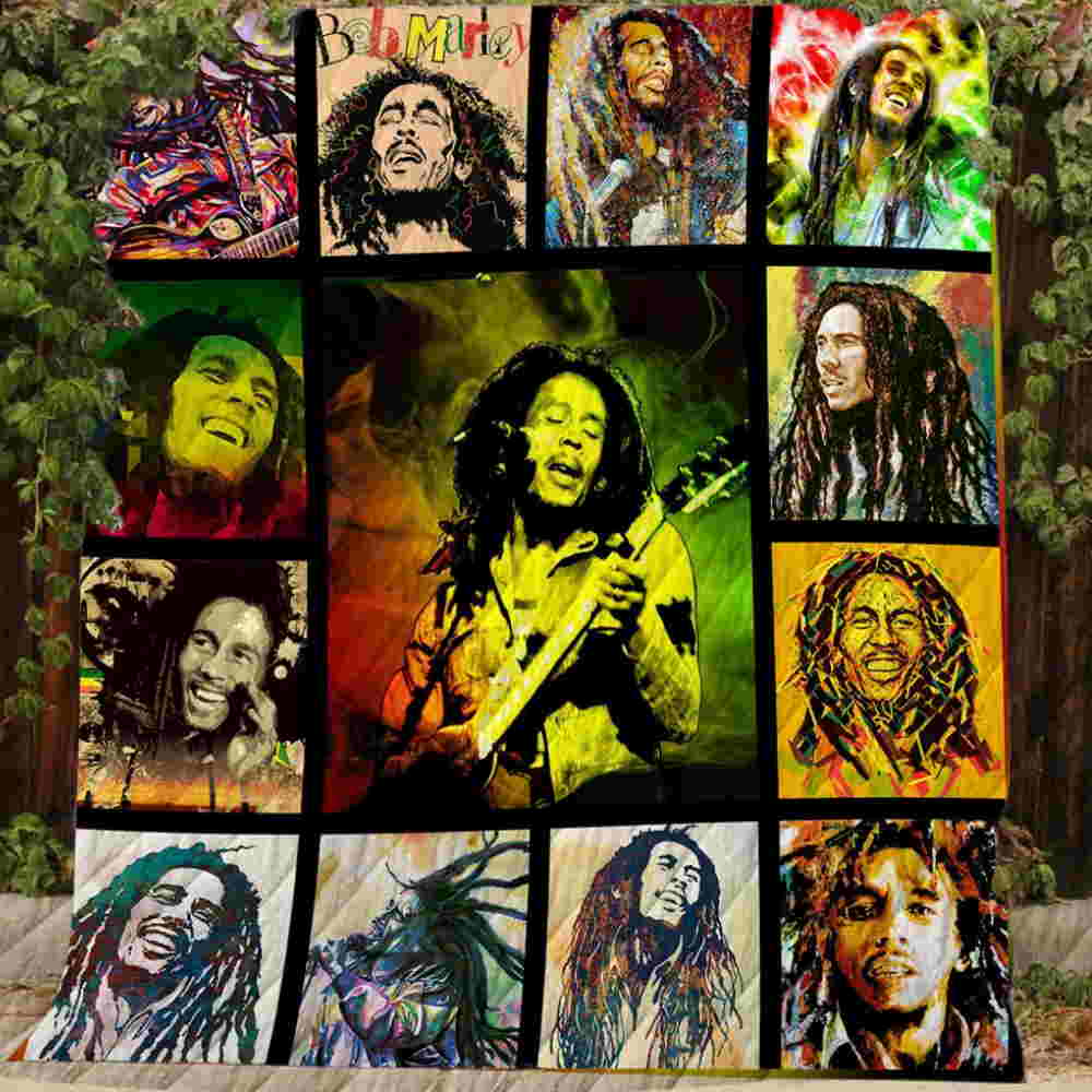 Bob Marley Quilt Blanket