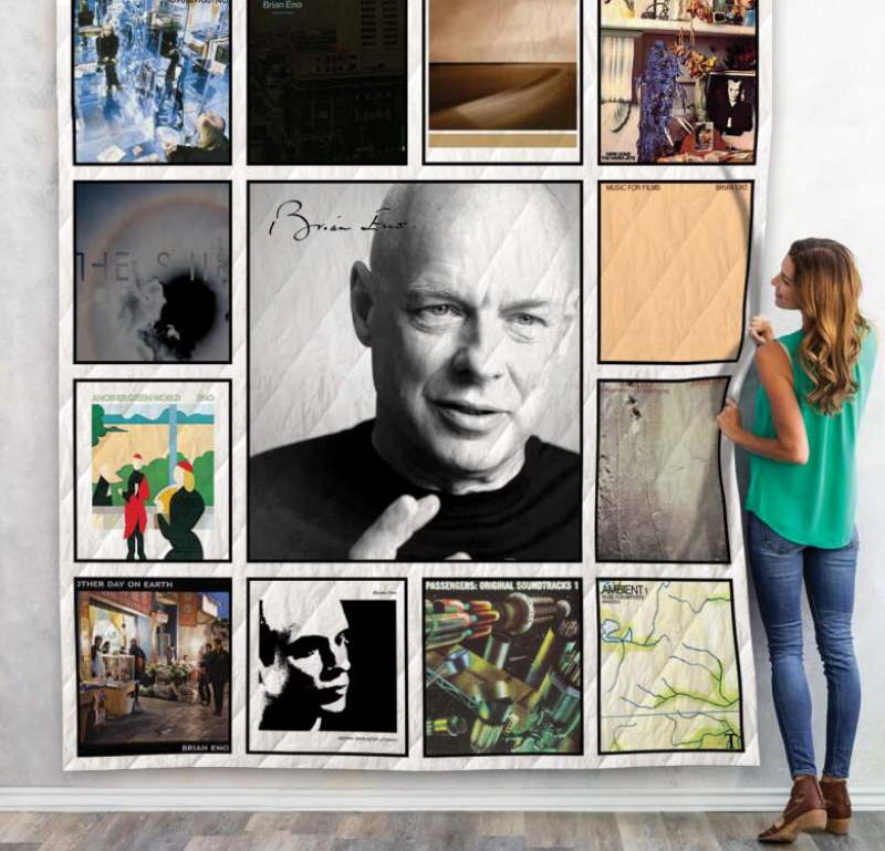 Brian Eno 3D Quilt Blanket