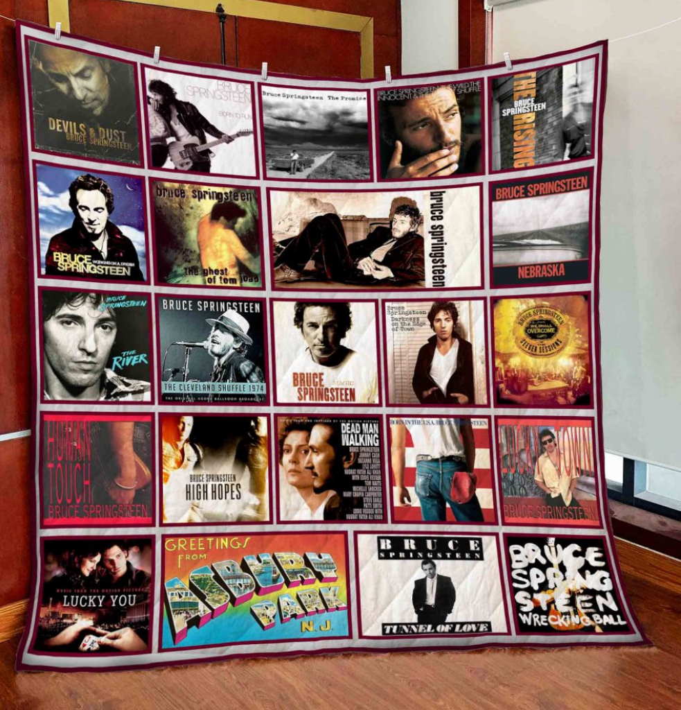 Bruce Springsteen Quilt Blanket