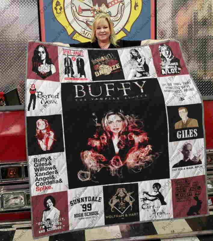 Buffy The Vampire Slayer Quilt Blanket