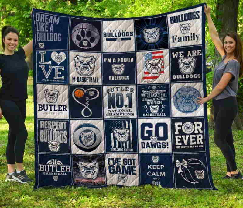 Butler Bulldogs Football 3D Quilt Blanket