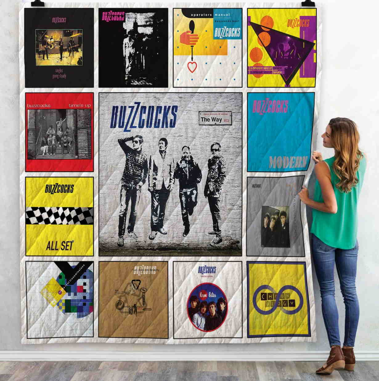 Buzzcocks Best Albums 3D Quilt Blanket