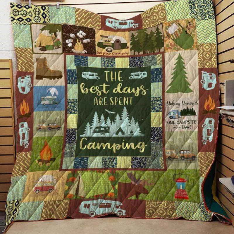 Camping Quilt Blanket