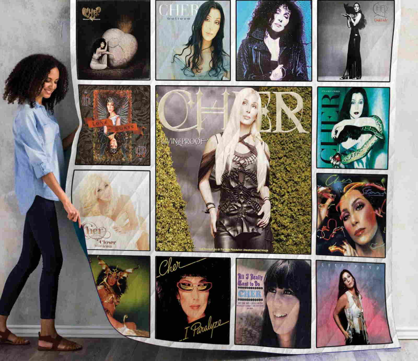 Cher Albums New Quilt Blanket
