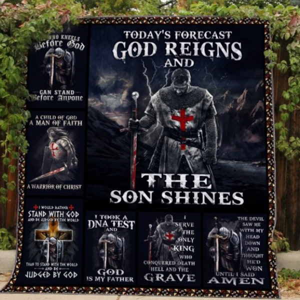 Child Of God Printing 3D Quilt Blanket