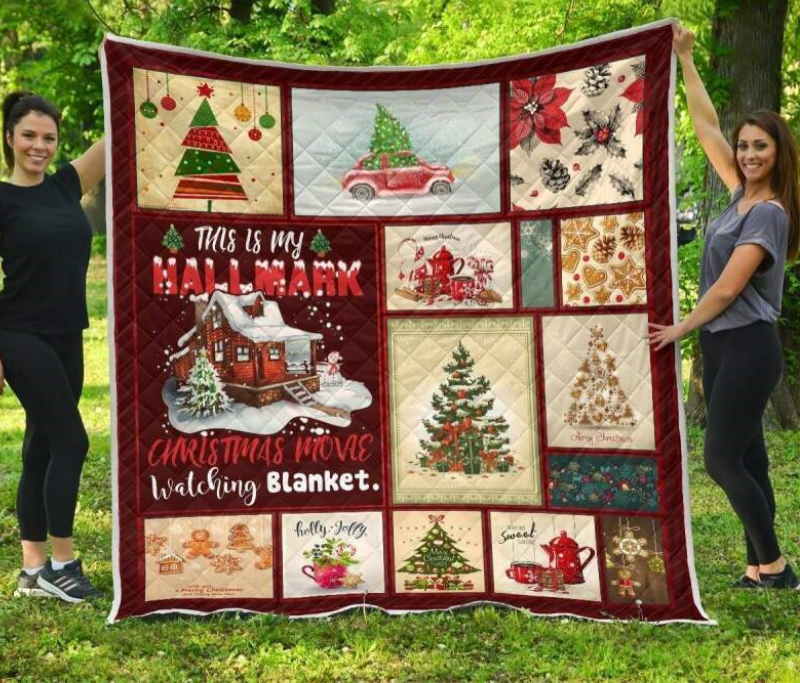 Christmas Lovely Christmas Quilt Blanket