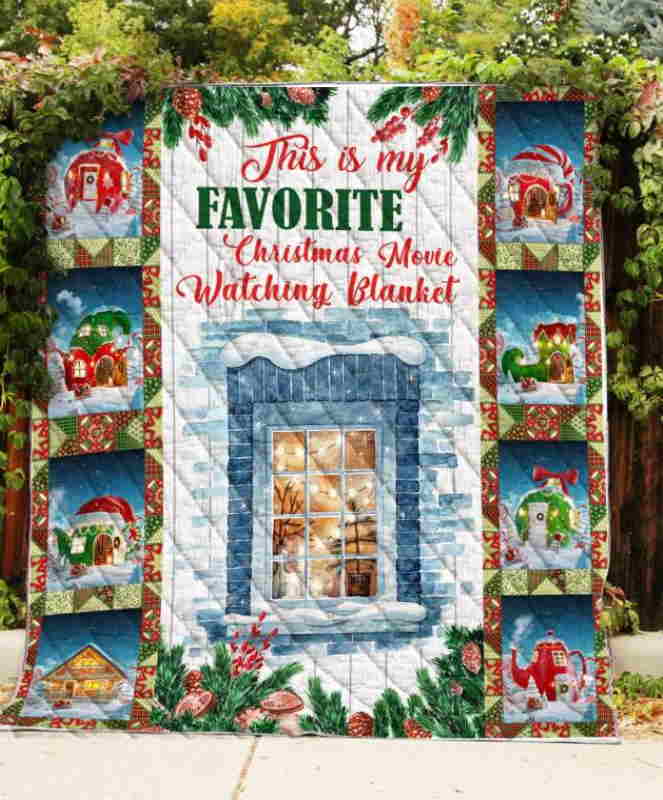 Christmaschristmas Movie Quilt Blanket