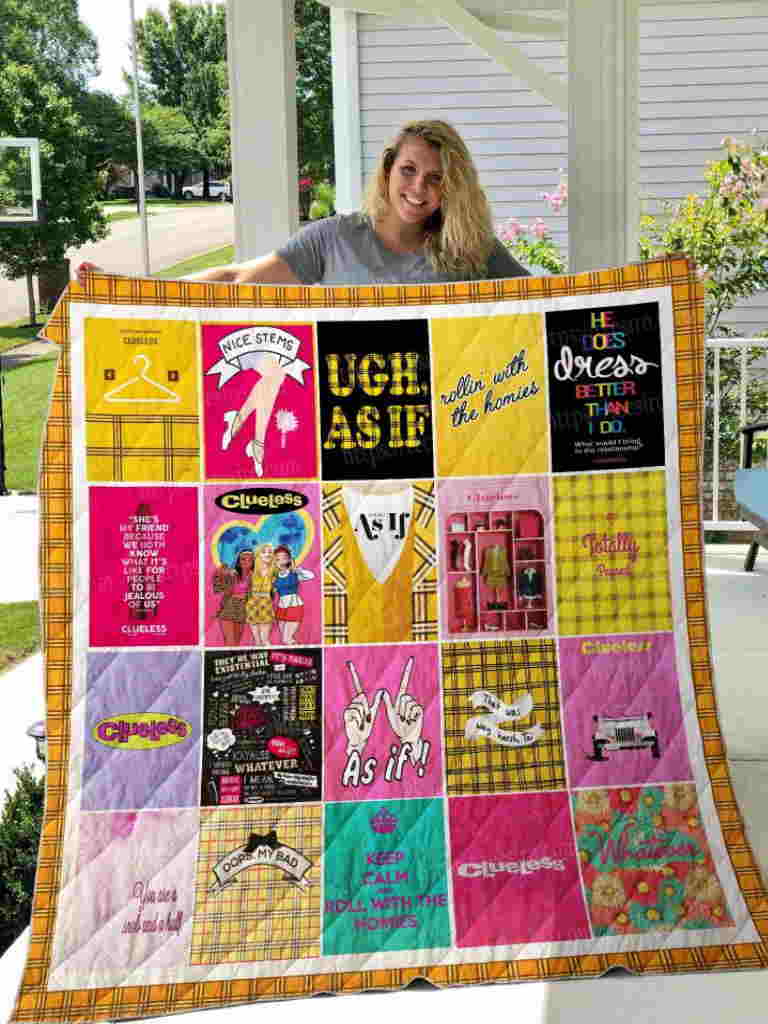 Clueless Quilt Blanket