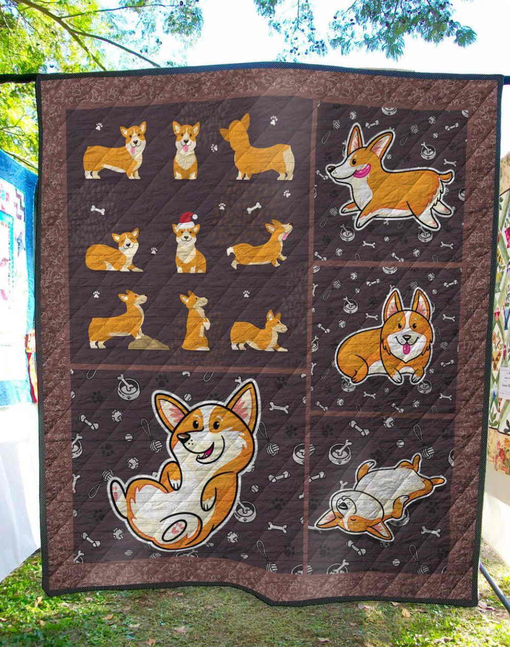 Corgii’M Quilt Blanket