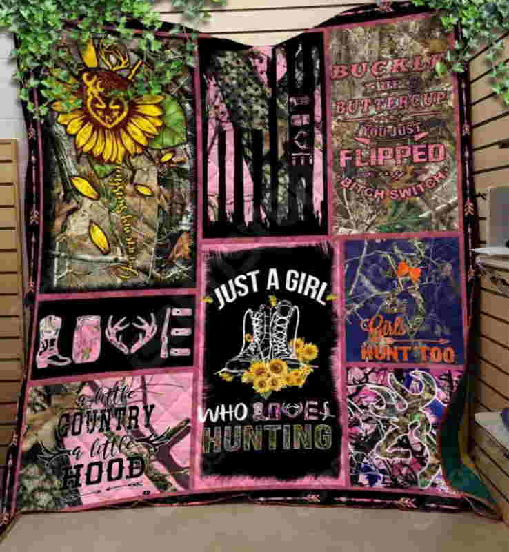 Country Girls Like 3D Quilt Blanket