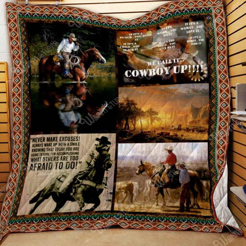Cowboy Quilt Blanket