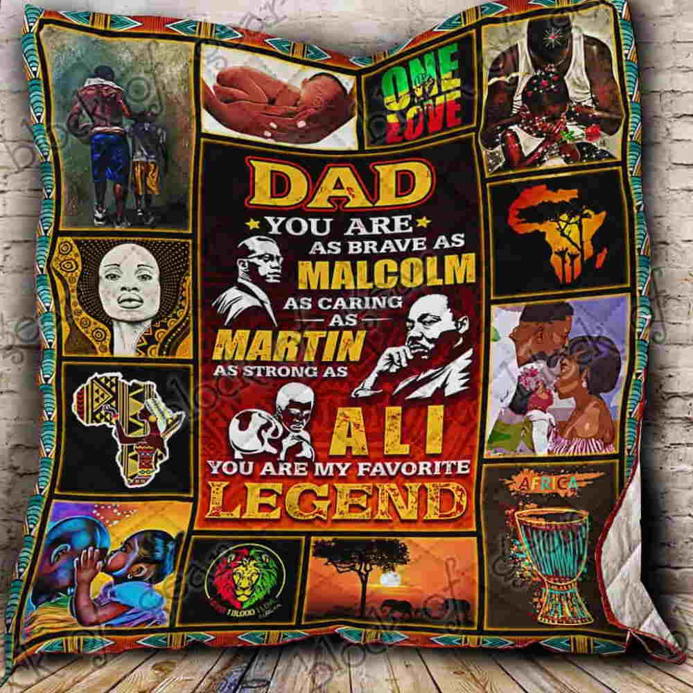 Dad, You Are My Legend 3D Quilt Blanket