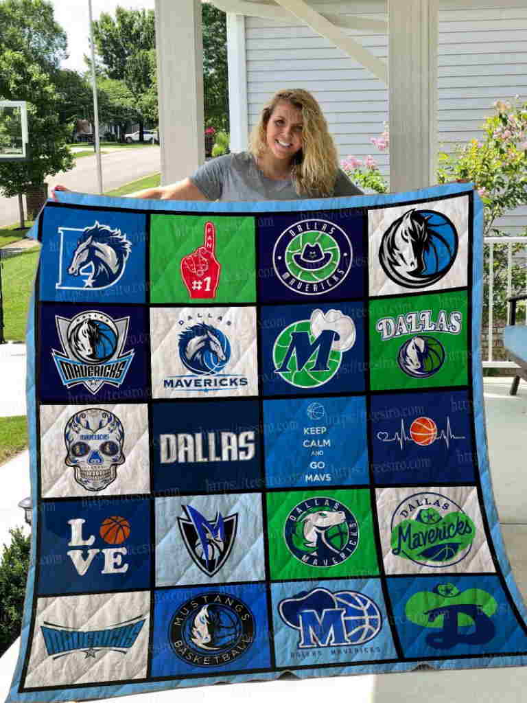 Dallas Mavericks Quilt Blanket