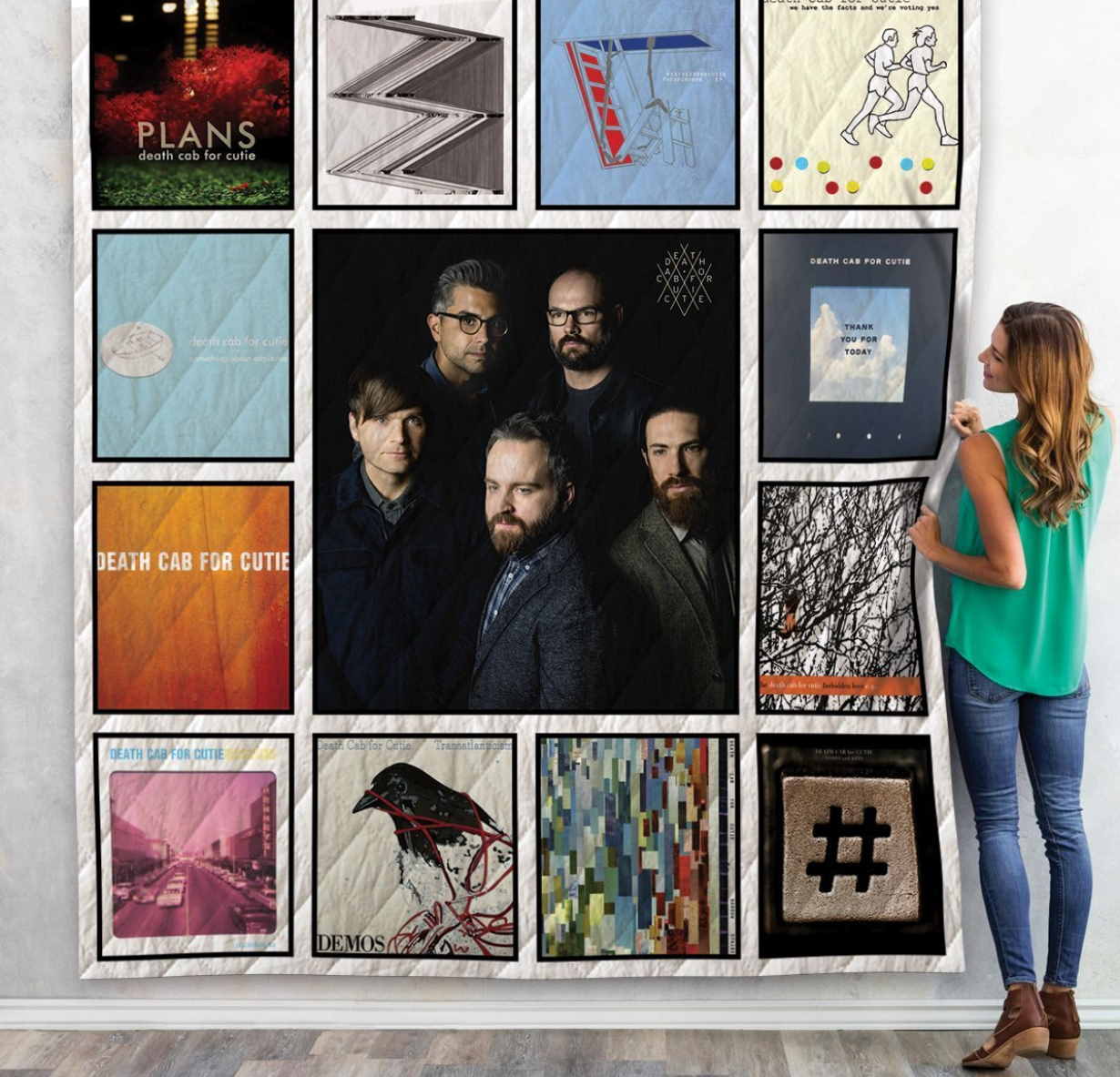 Death Cab For Cutie Album 3D quilt Blanket