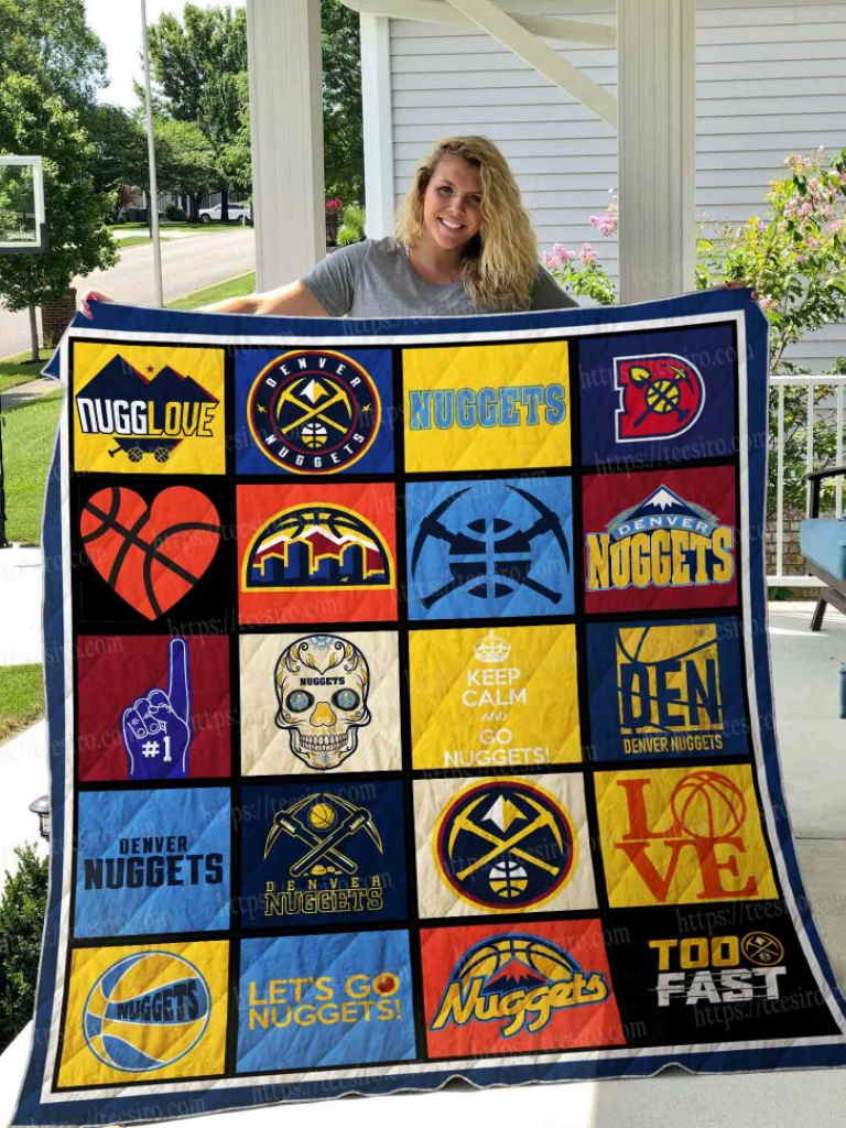 Denver Nuggets Quilt Blanket