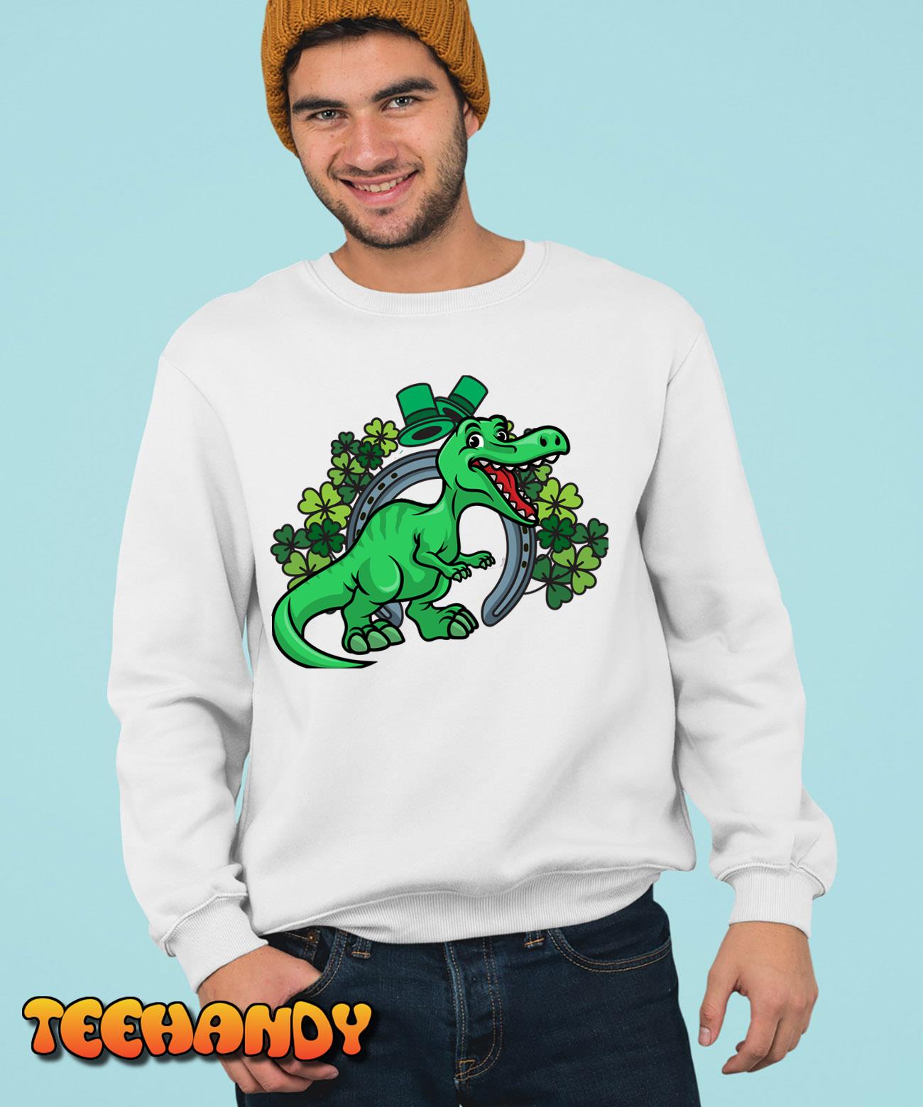 Dino St Patrick’s Day T-Shirt