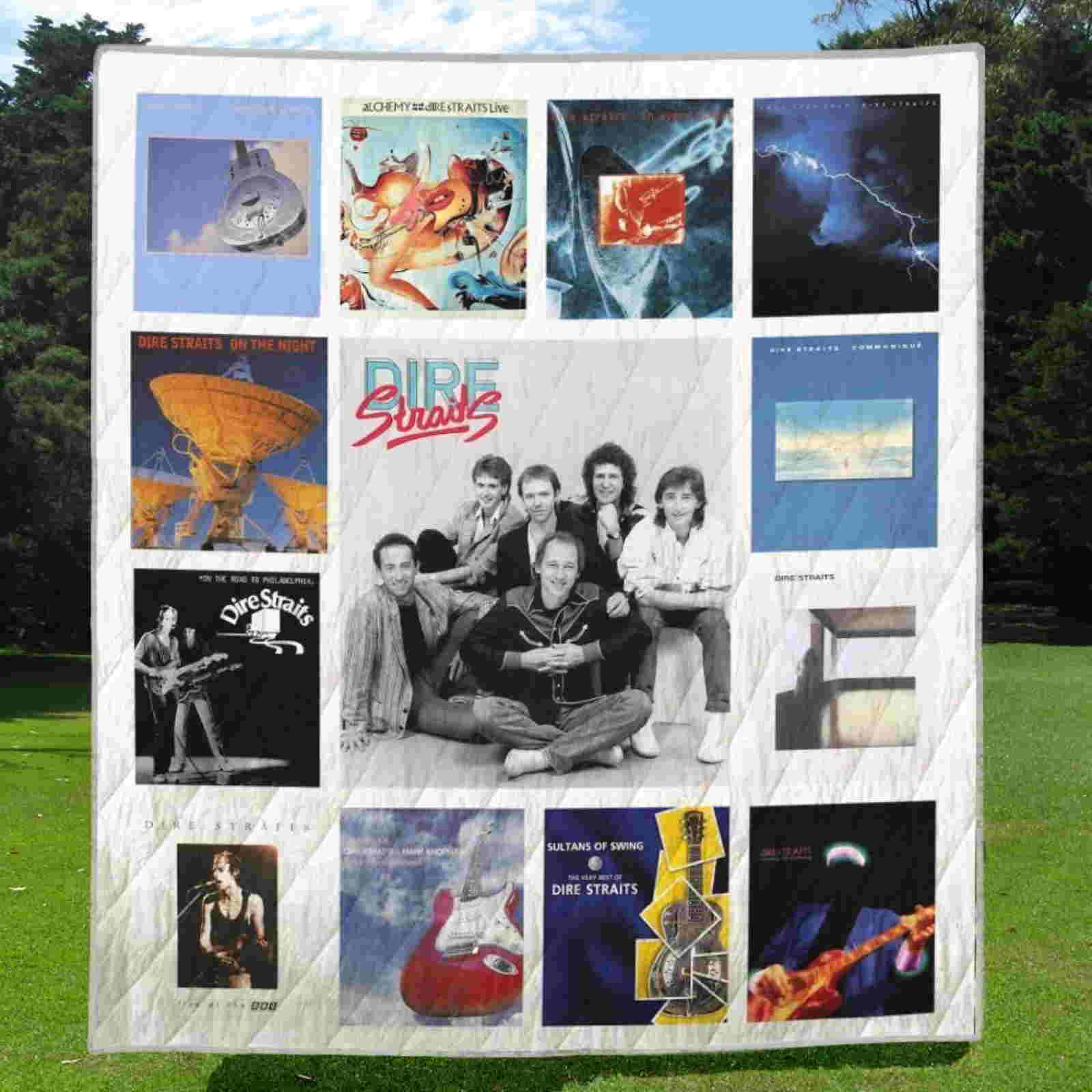 Dire Straits Quilt Blanket