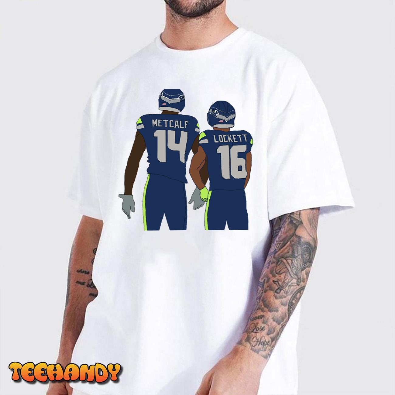 DK Metcalf  Tyler Lockett T-Shirt