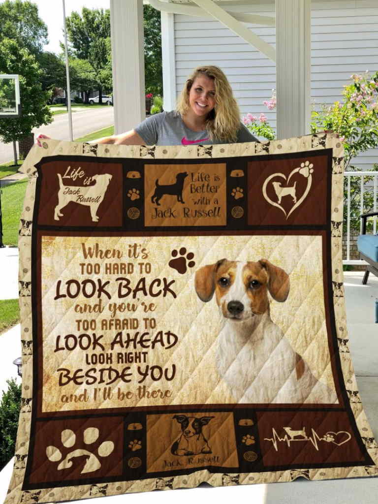Dog Jack Russel Edition 3D Quilt Blanket