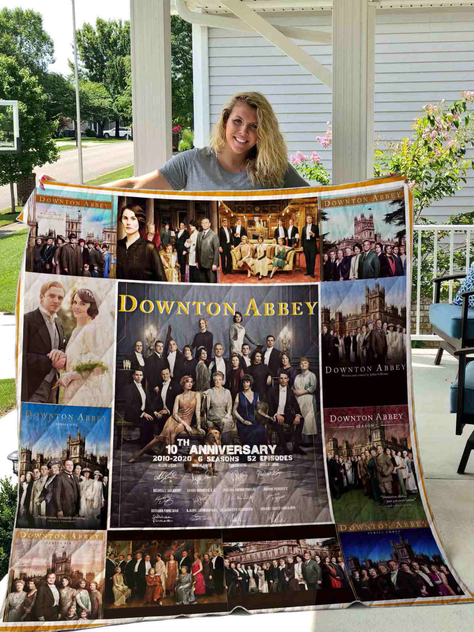 Downton Abbey 3D Customized Quilt Blanket