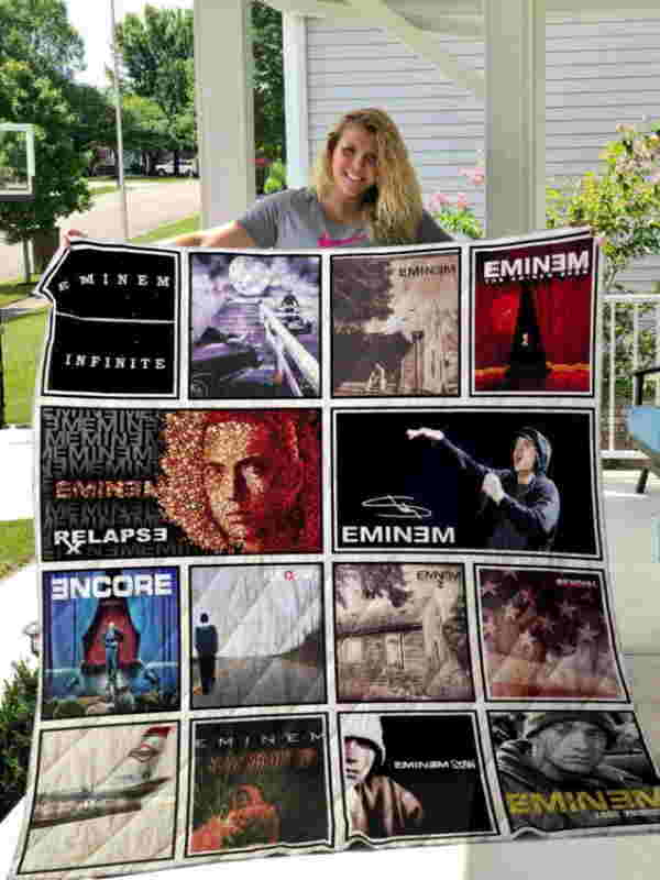 Eminem 3D Quilt Blanket