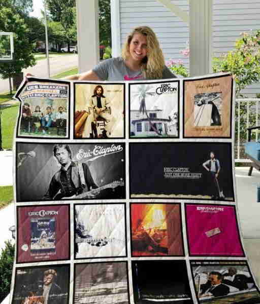 Eric Clapton 3D Quilt Blanket