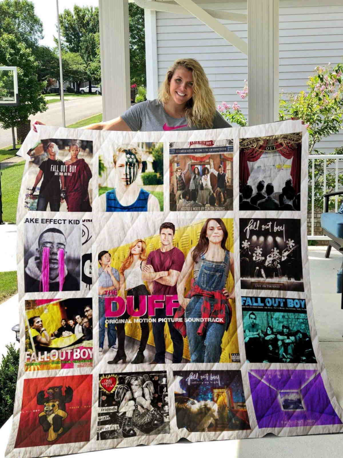 Fall Out Boy Albums 3D Quilt Blanket