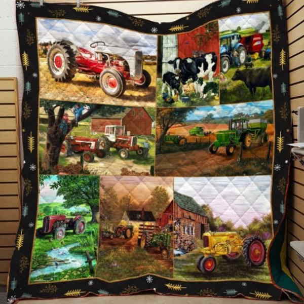 Farmer Printing 3D Customized Quilt Blanket