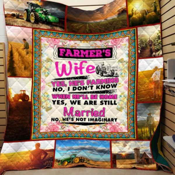 Farmers Wife 3D Quilt Blanket