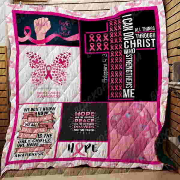 Fight Like Girl 3D Quilt Blanket