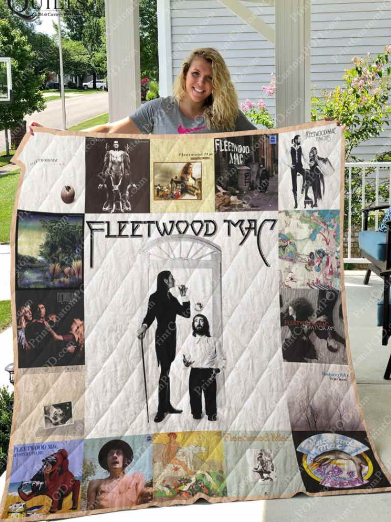 Fleetwood Mac Albums 3D Quilt Blanket