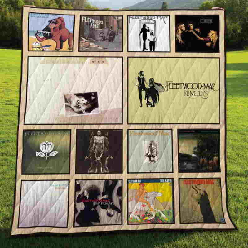 Fleetwood Mac Albums Quilt Blanket