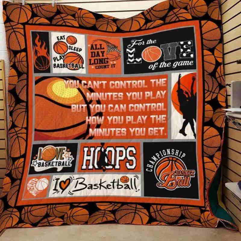 For The Love Of The Game Basketball 3D Quilt Blanket