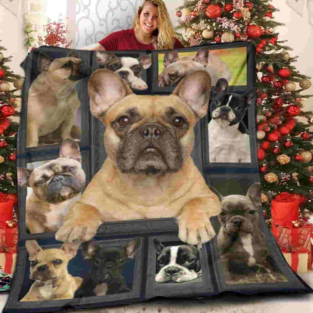 French Bulldog French Bulldog Quilt Blanket