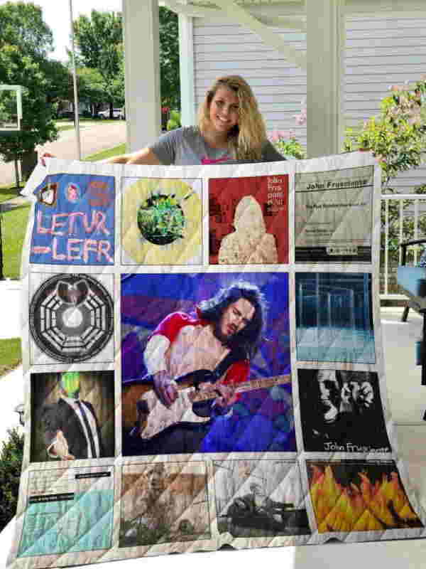 Frusciante Albums 3D Quilt Blanket