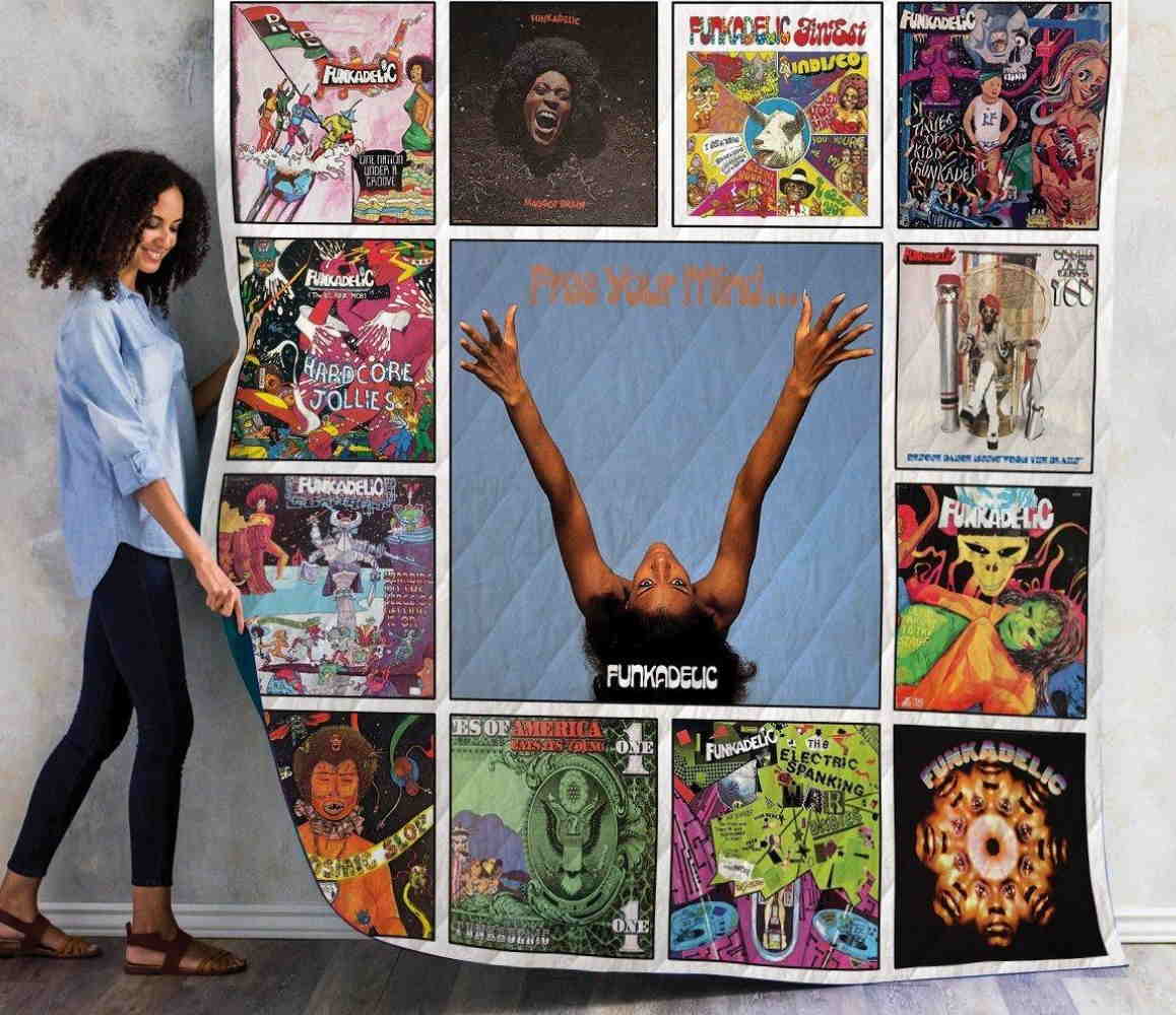 Funkadelic Best Albums 3D Quilt Blanket