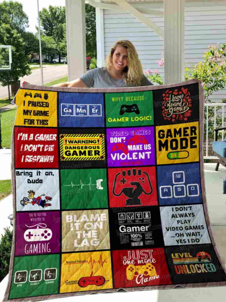 Gamer Quilt Blanket