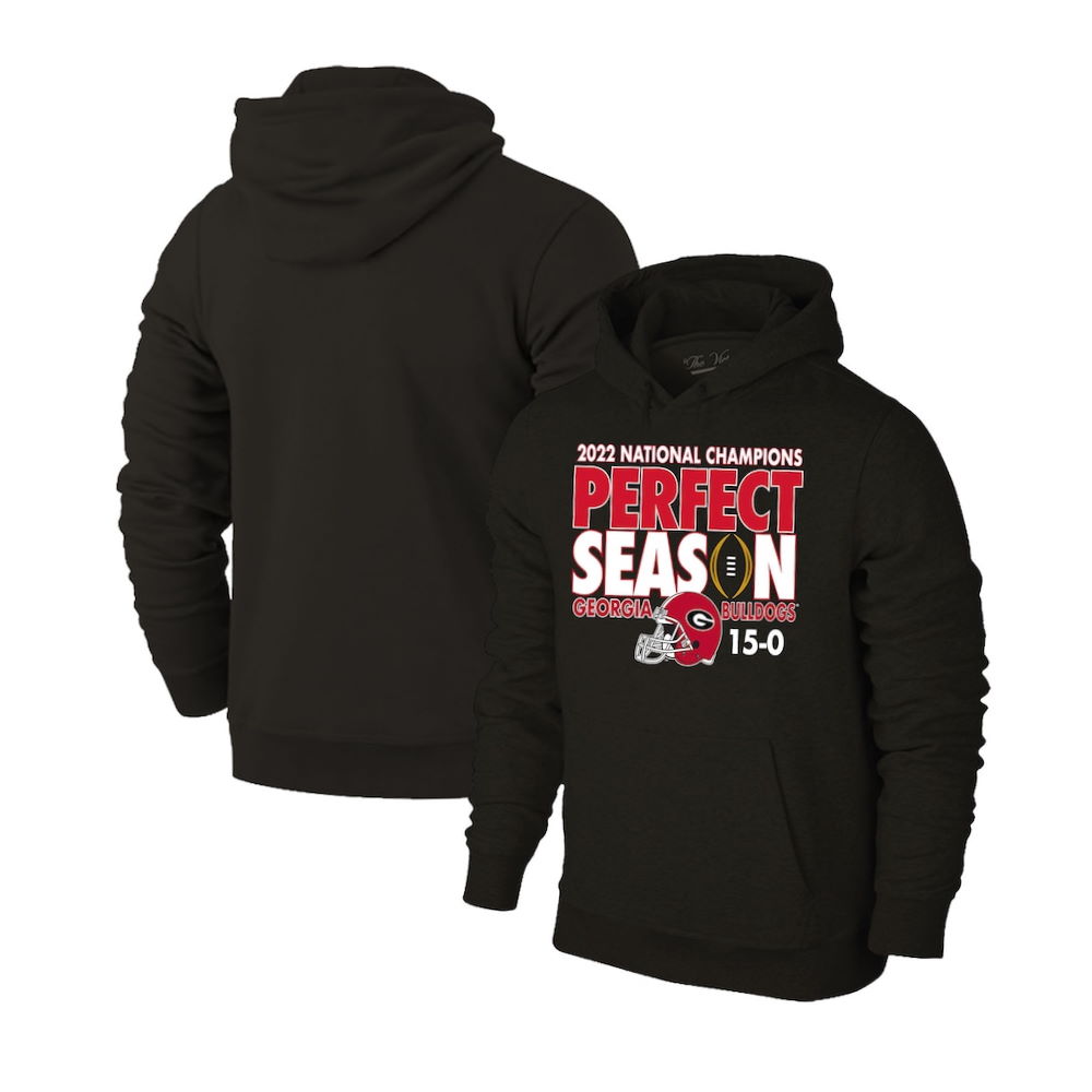 Georgia Bulldogs 2022 National Champions Perfect Season Hoodie