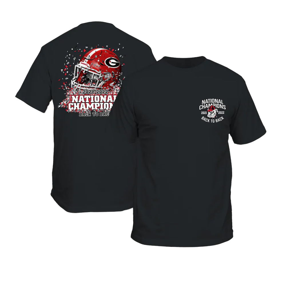 Georgia Bulldogs Back-To-Back National Champions T-Shirt