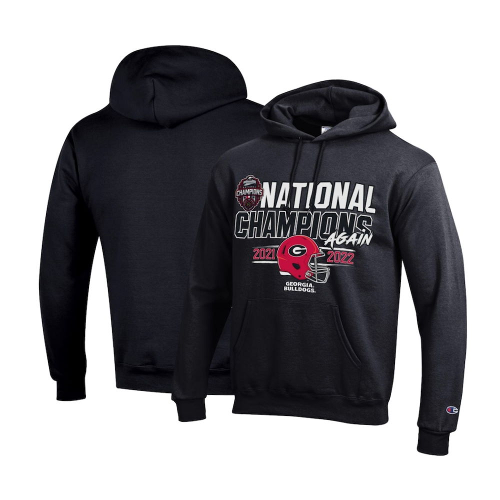 Georgia Bulldogs Champion Back-To-Back College Football Playoff National Champions Hoodie