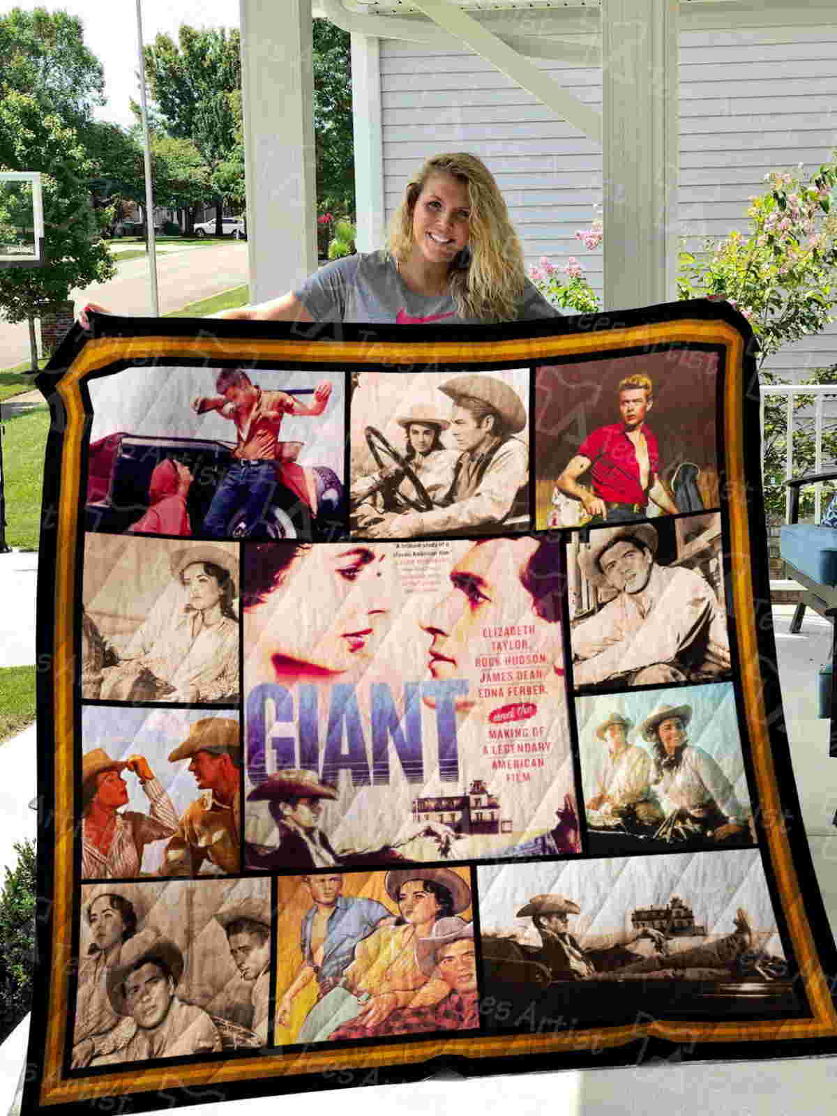 Giant 3D Quilt Blanket