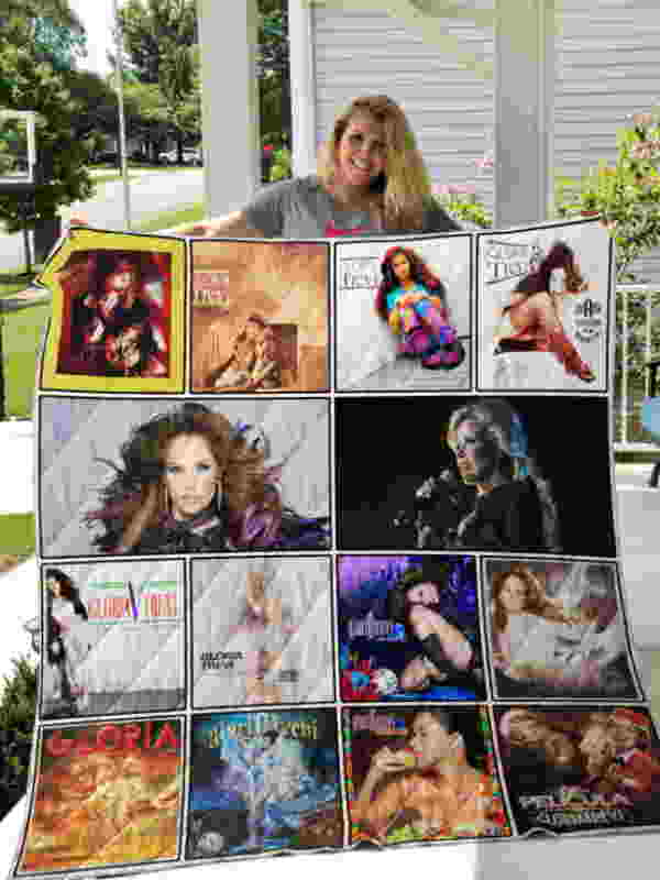 Gloria Trevi 3D Quilt Blanket